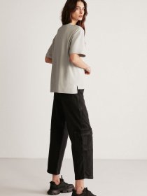 Футболка Grimelange Jemmy модель JEMMY01042023/Light Grey Фото