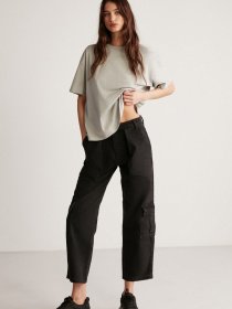 Футболка Grimelange Jemmy модель JEMMY01042023/Light Grey Фото