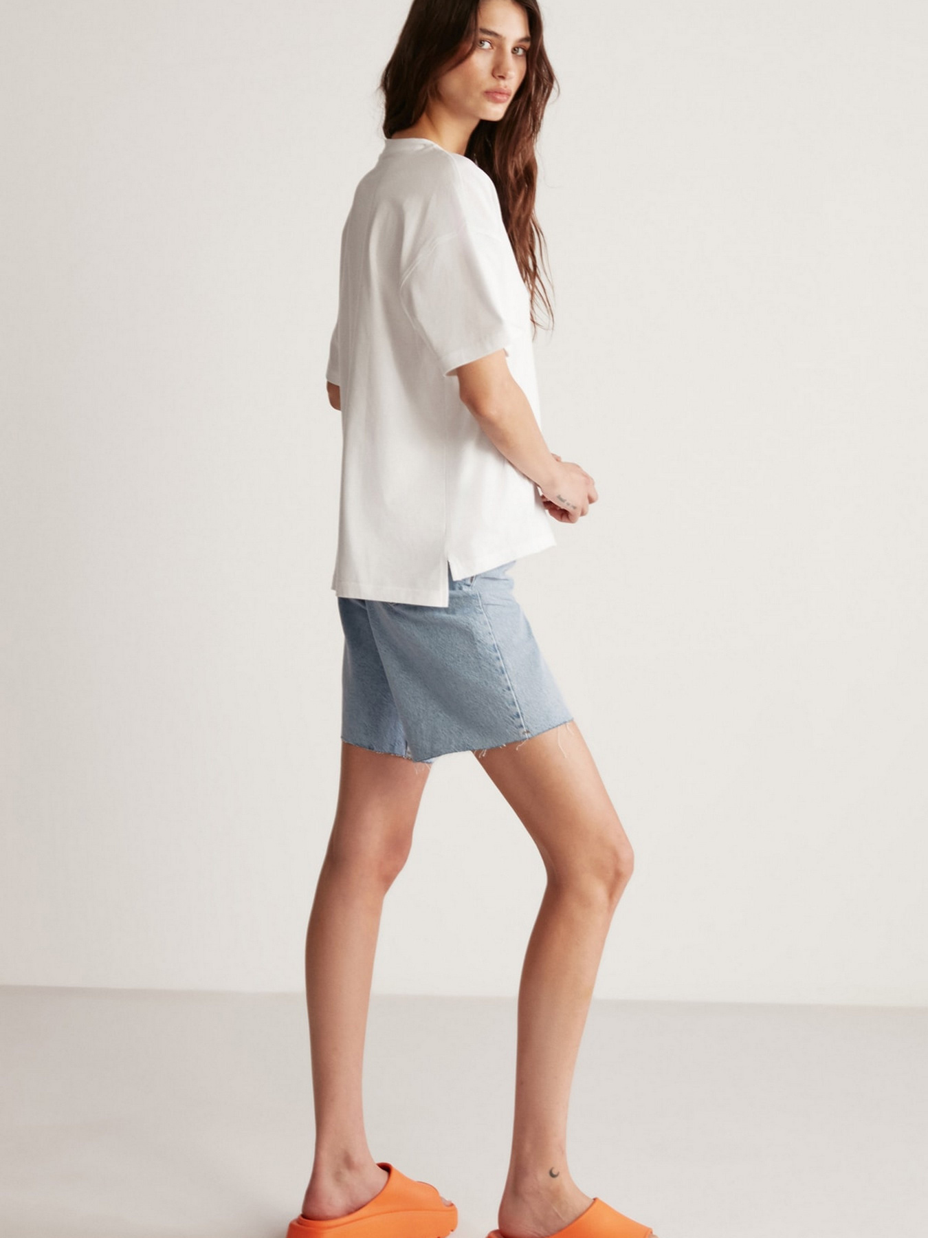 Футболка Grimelange Jemmy модель JEMMY01042023/White Фото