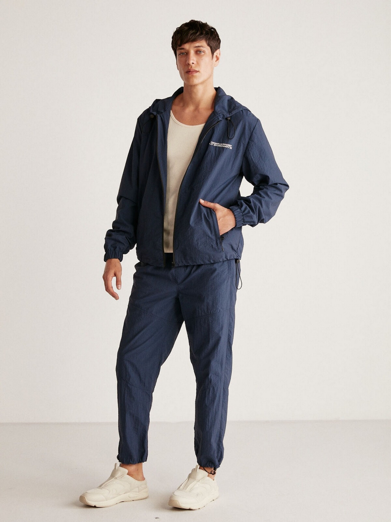 Вітровка Grimelange Anderson модель ANDERSON01042023/Navy Blue Фото