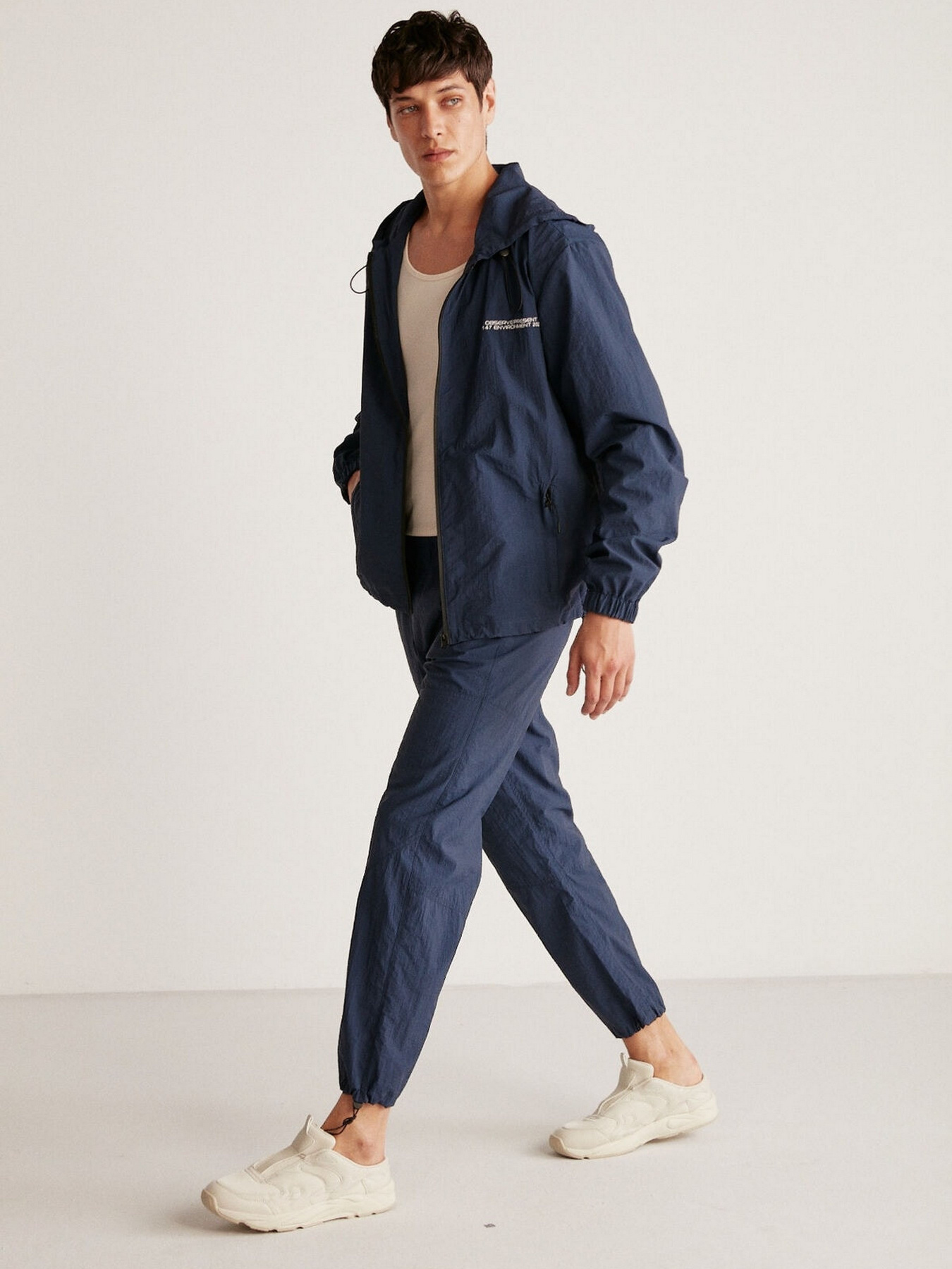 Вітровка Grimelange Anderson модель ANDERSON01042023/Navy Blue Фото