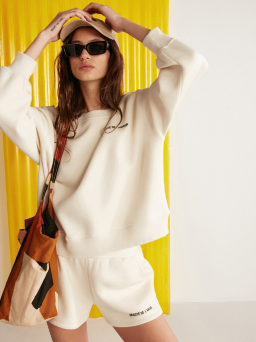 Свитшот Grimelange Jennifer модель JENNIFER01042023/Vanilla Фото