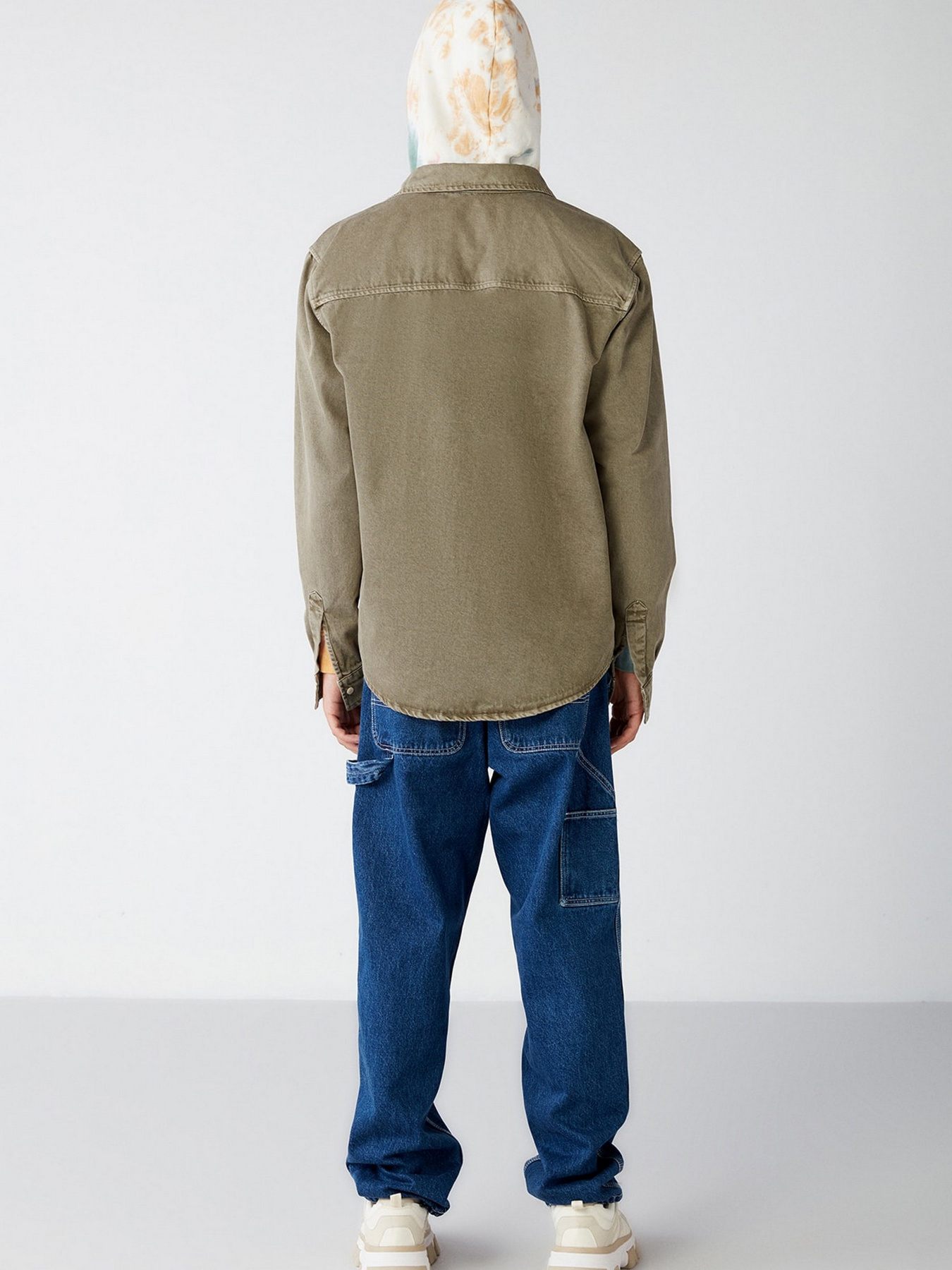 Рубашка Grimelange Jimmy модель JIMMY01092022/Khaki Фото