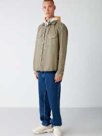 Рубашка Grimelange Jimmy модель JIMMY01092022/Khaki Фото