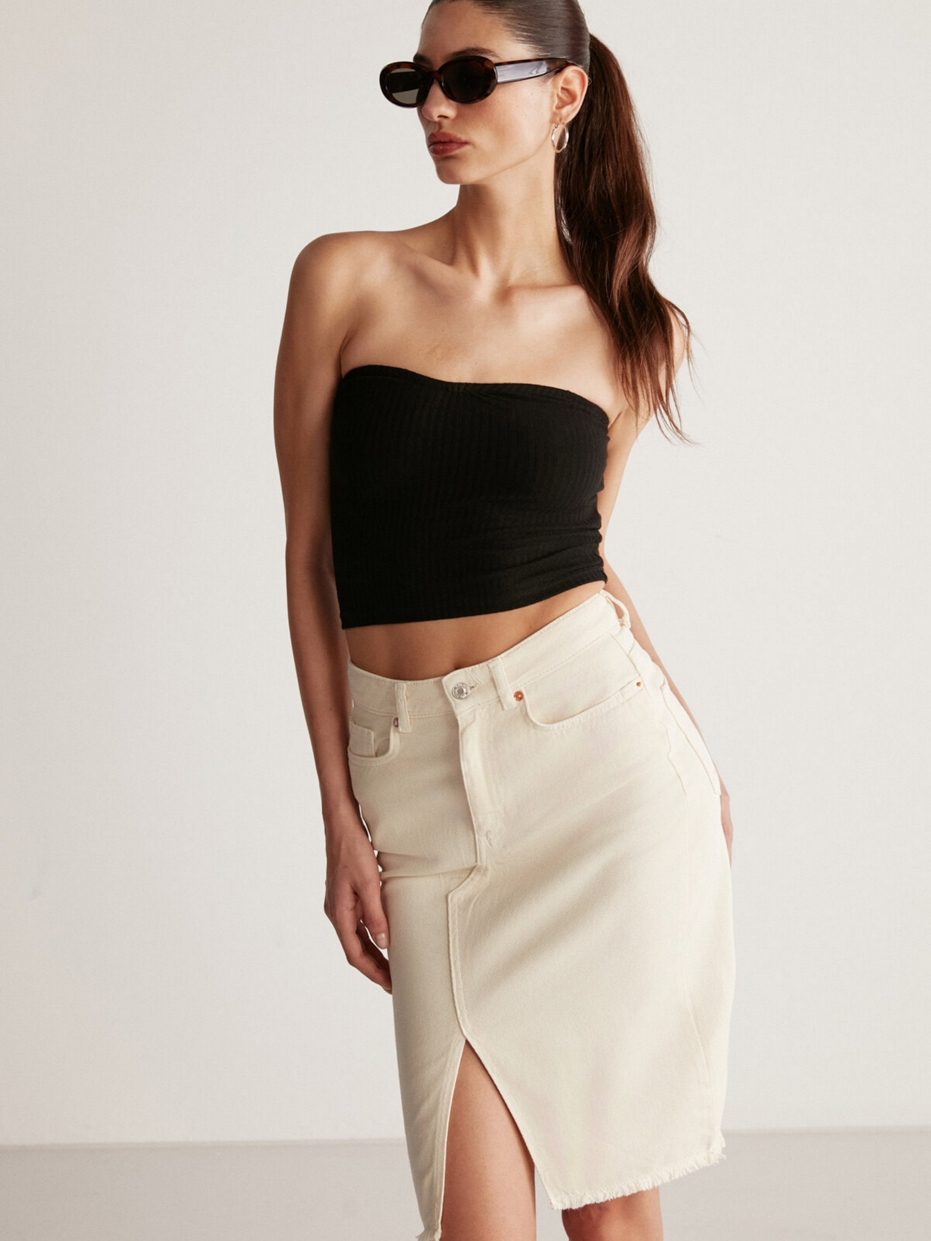 Топ Grimelange Keira модель KEIRA01042023/Black Фото