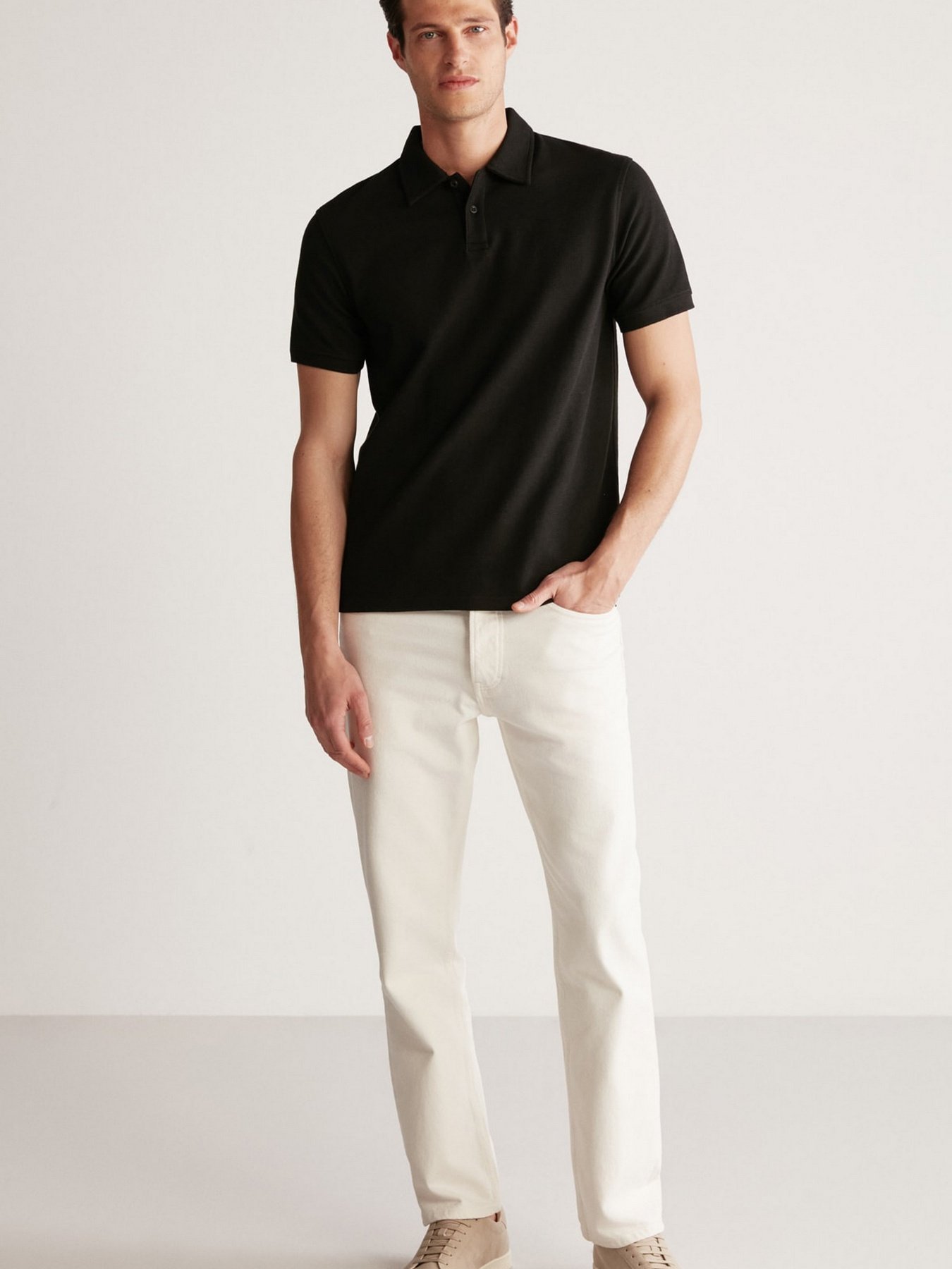 Поло Grimelange Laporte модель LAPORTE01042023/Black Фото