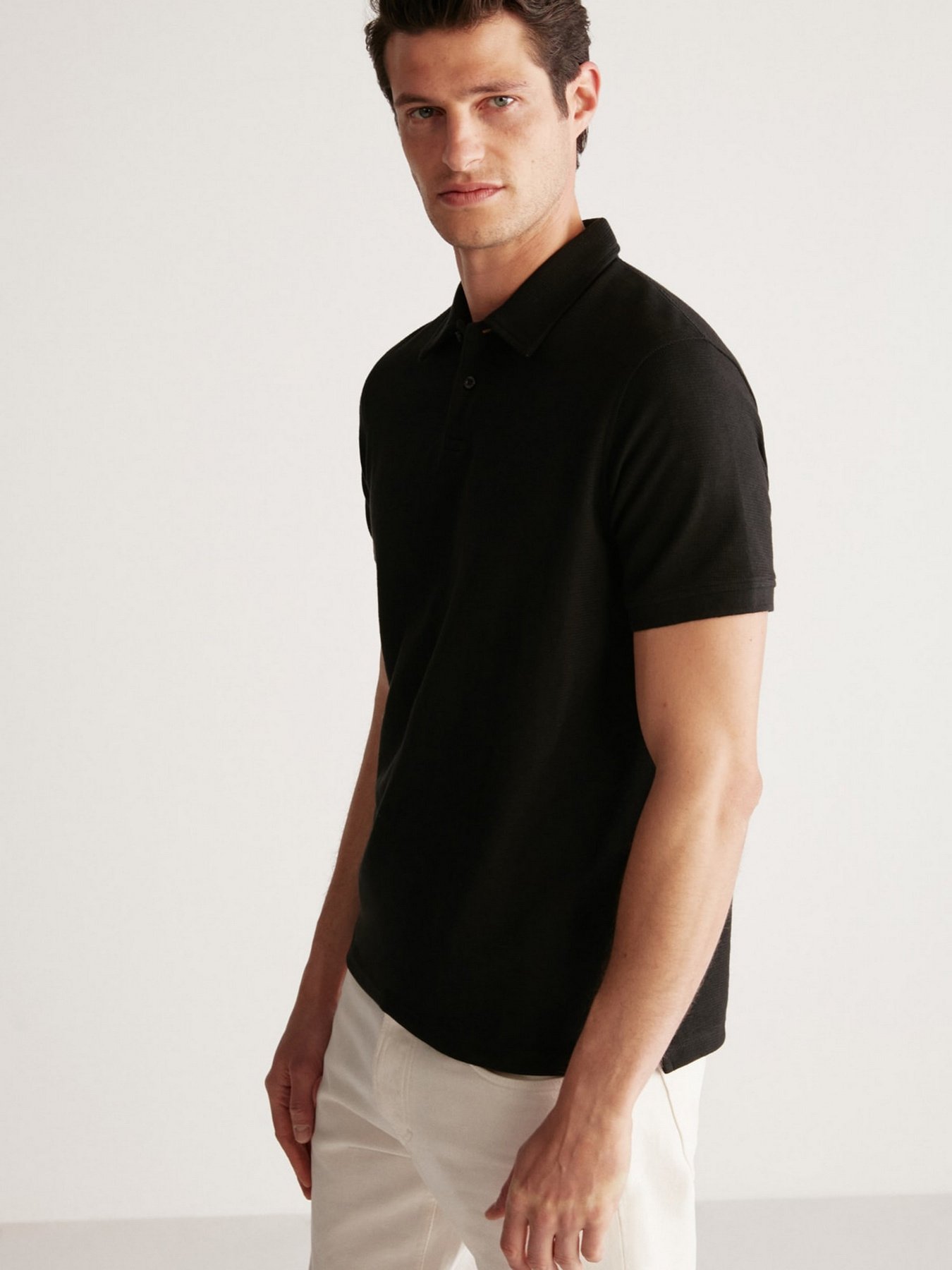 Поло Grimelange Laporte модель LAPORTE01042023/Black Фото