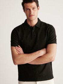 Поло Grimelange Laporte модель LAPORTE01042023/Black Фото