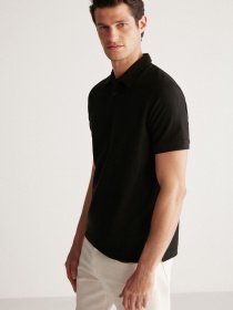 Поло Grimelange Laporte модель LAPORTE01042023/Black Фото