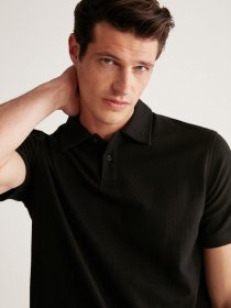 Поло Grimelange Laporte модель LAPORTE01042023/Black Фото