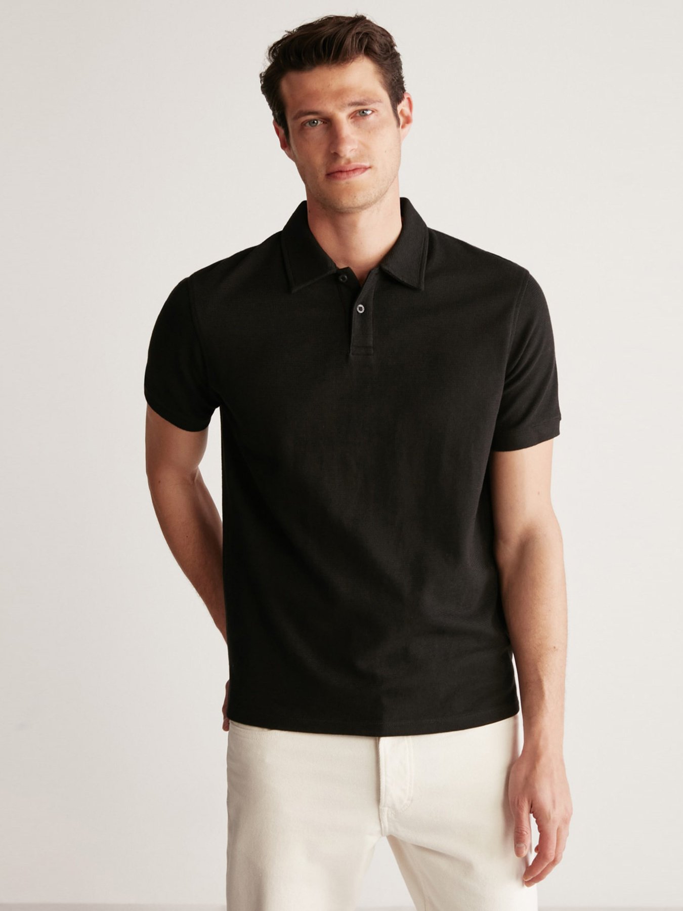 Поло Grimelange Laporte модель LAPORTE01042023/Black Фото