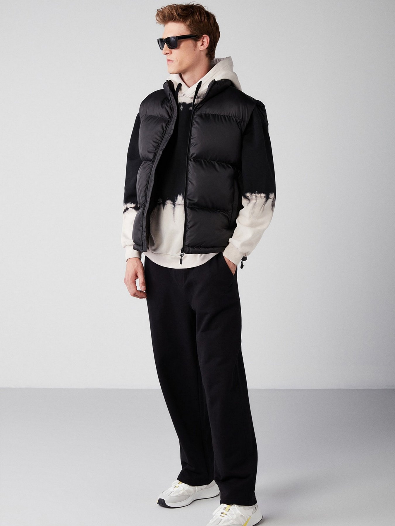 Жилет з утеплювачем Grimelange Lennon модель LENNON01092022/Black Фото