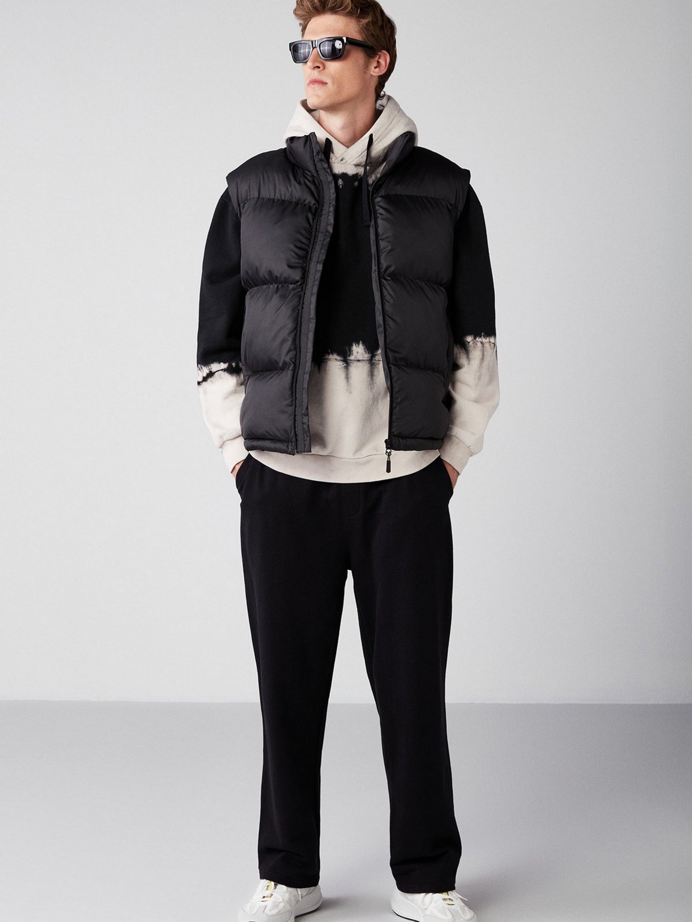 Утепленный жилет Grimelange Lennon модель LENNON01092022/Black Фото