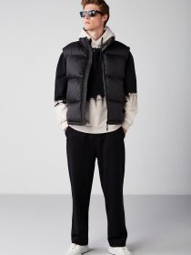 Утепленный жилет Grimelange Lennon модель LENNON01092022/Black Фото