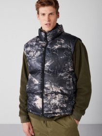 Утепленный жилет Grimelange Lennon модель LENNON01092022/Multicolor Фото