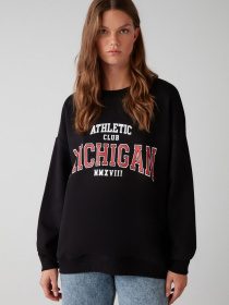 Свитшот Grimelange Liza модель LIZA01092022/Black Фото