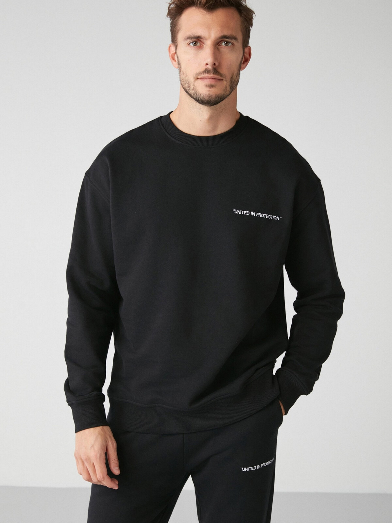 Спортивний костюм Grimelange Marshall модель MARSHALL11122020/Black Фото