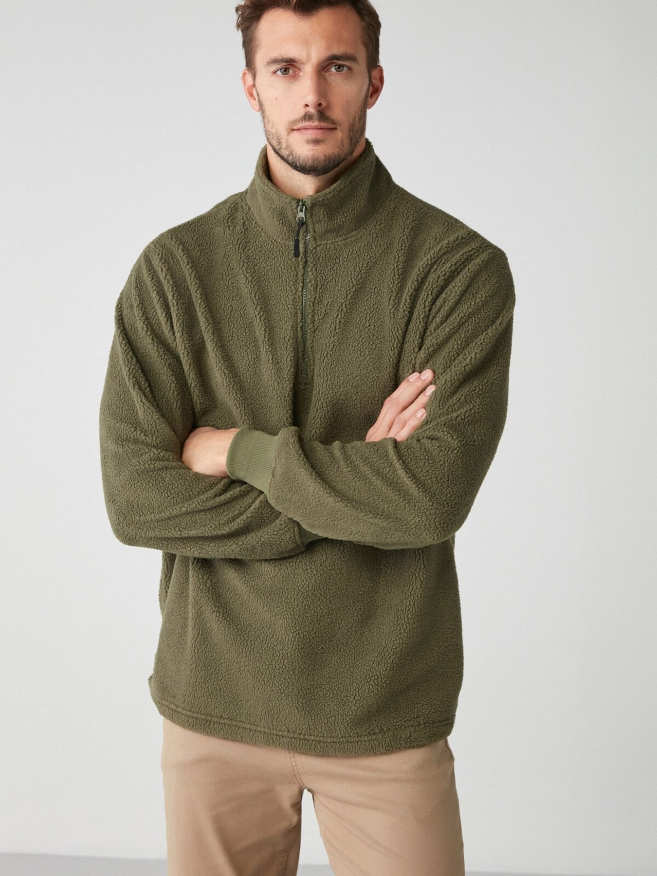 Кофта Grimelange Matt Модель MATTS01092022/Khaki Фото