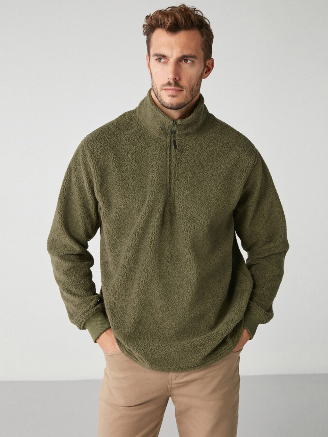 Кофта Grimelange Matt Модель MATTS01092022/Khaki Фото