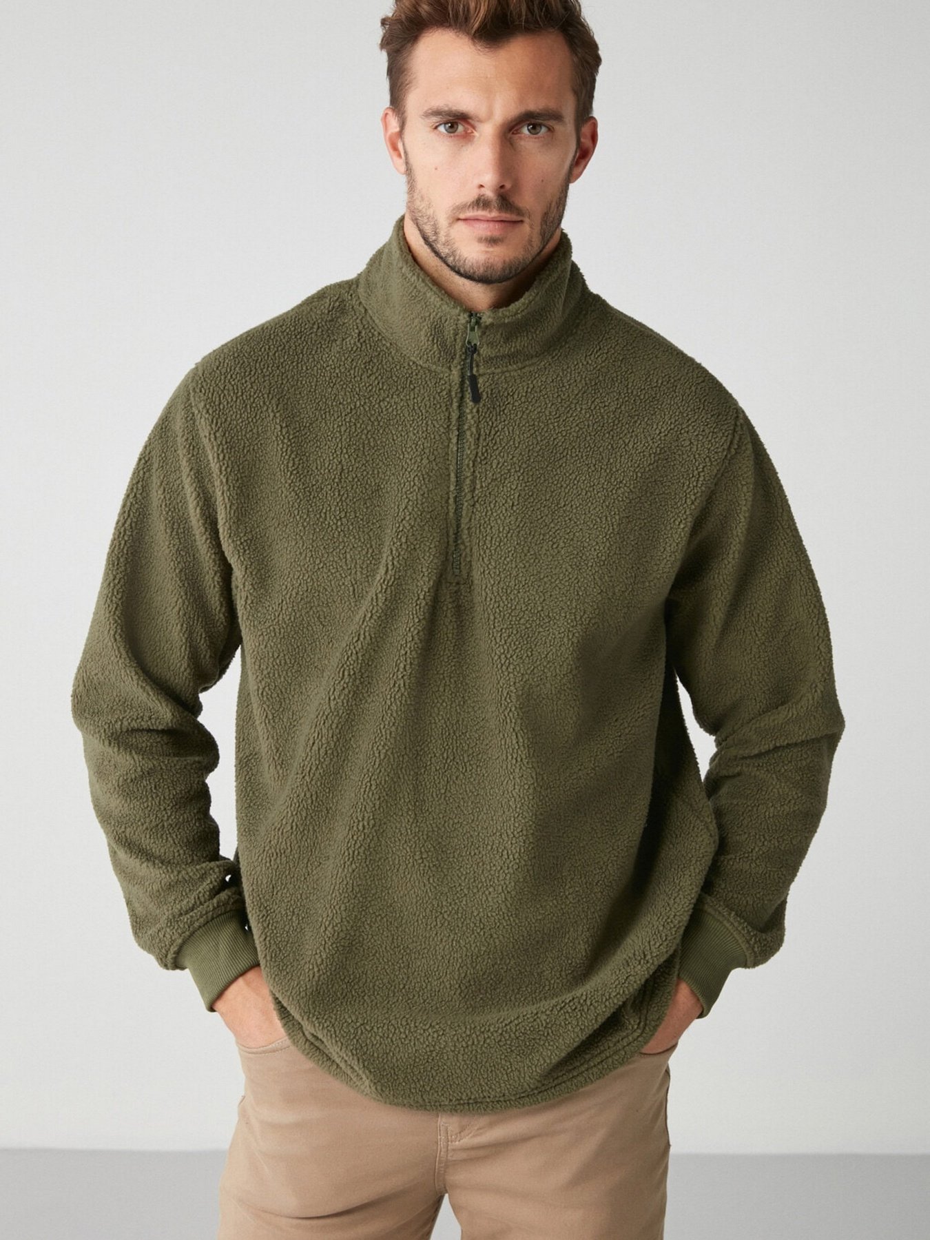 Кофта Grimelange Matt модель MATTS01092022/Khaki Фото