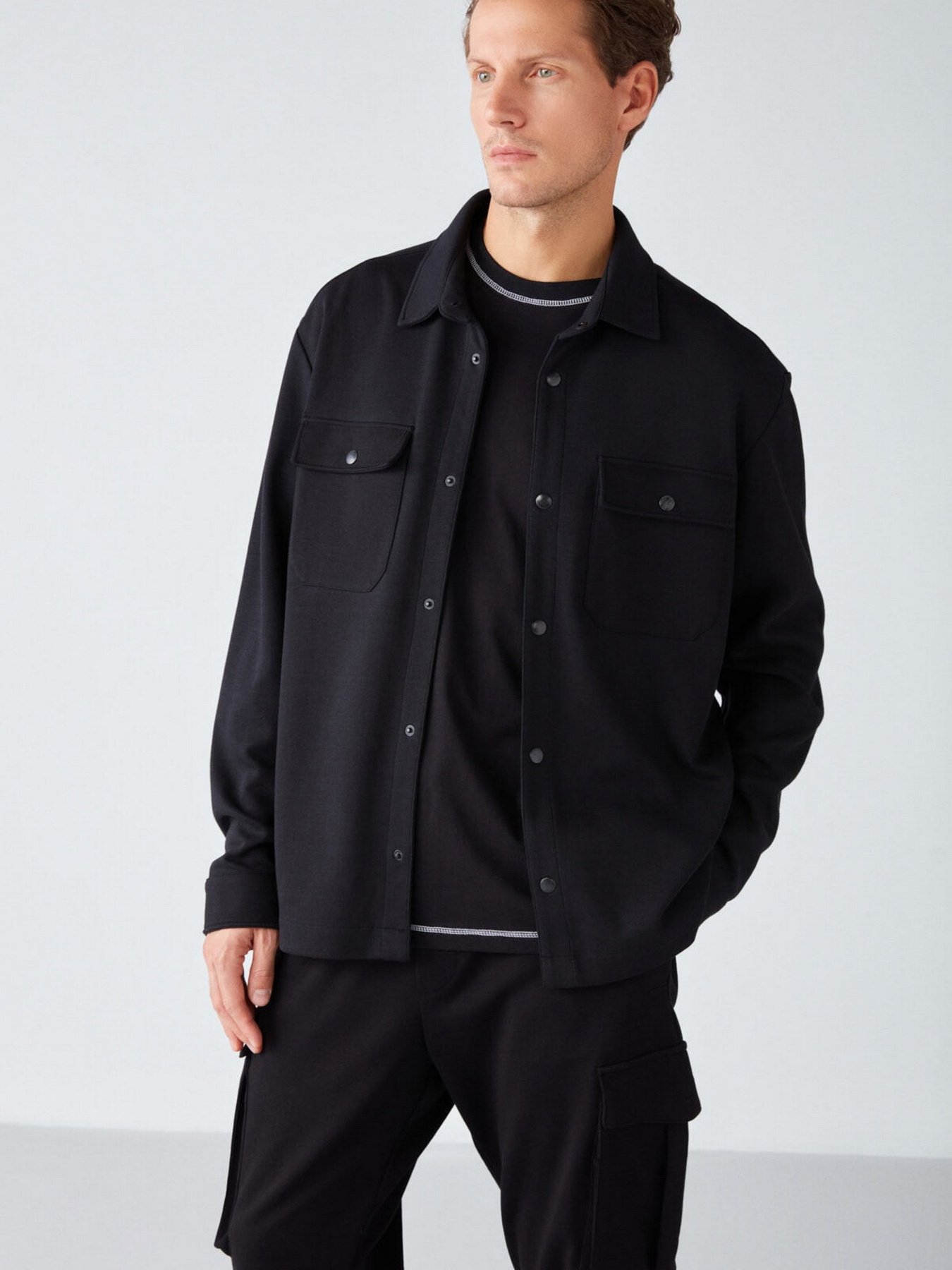 Рубашка Grimelange Maze модель MAZE01092022/Black Фото