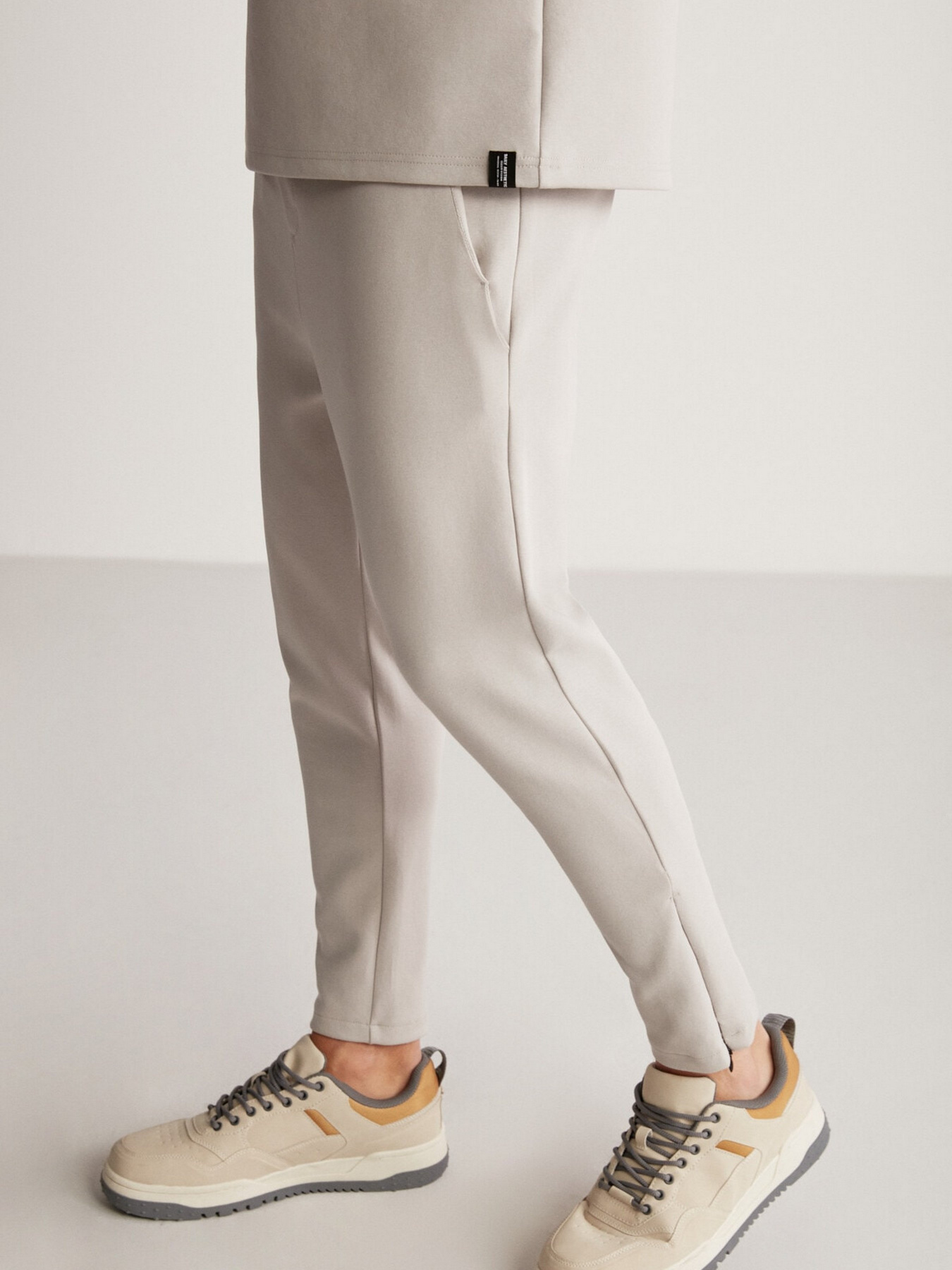 Штани повсякденні Grimelange Nicolas модель NICOLAS01042023/Grey Фото