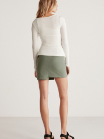 Лонгслив Grimelange Quinn модель QUINN01042023/White Фото