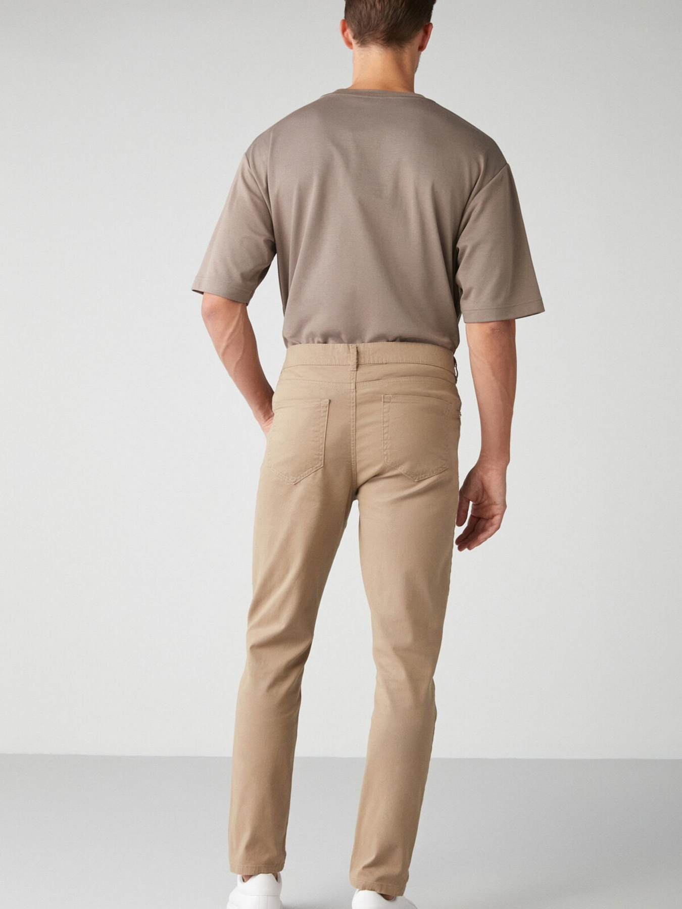 Прямые джинсы Grimelange Raves модель RAVES01092022/Beige Фото