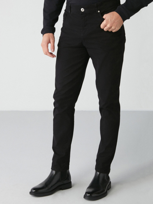 Прямые джинсы Grimelange Raves модель RAVES01092022/Black Фото
