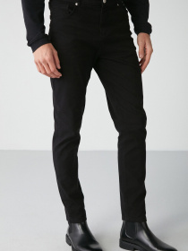 Прямые джинсы Grimelange Raves модель RAVES01092022/Black Прямые джинсы Grimelange Raves модель RAVES01092022/Black Фото