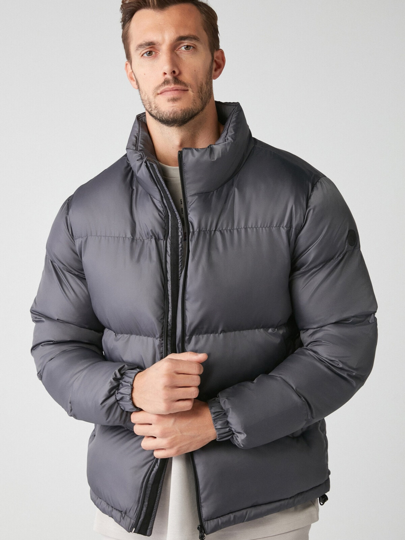 Зимова куртка Grimelange Reed модель REED01092022/Anthracite Фото