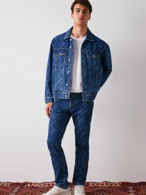 Джинсова куртка Grimelange Replaced Модель REPLACED22042022/Blue Фото