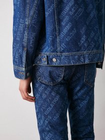 Джинсова куртка Grimelange Replaced Модель REPLACED22042022/Blue Фото