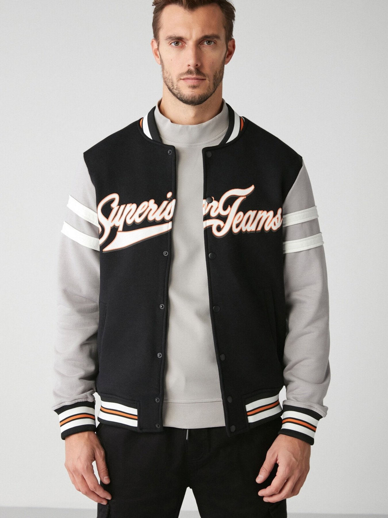 Бомбер Grimelange State модель STATE01092022/Black Фото