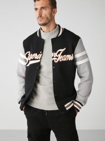 Бомбер Grimelange State модель STATE01092022/Black Фото