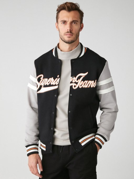 Бомбер Grimelange State модель STATE01092022/Black Фото