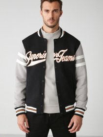 Бомбер Grimelange State модель STATE01092022/Black Фото