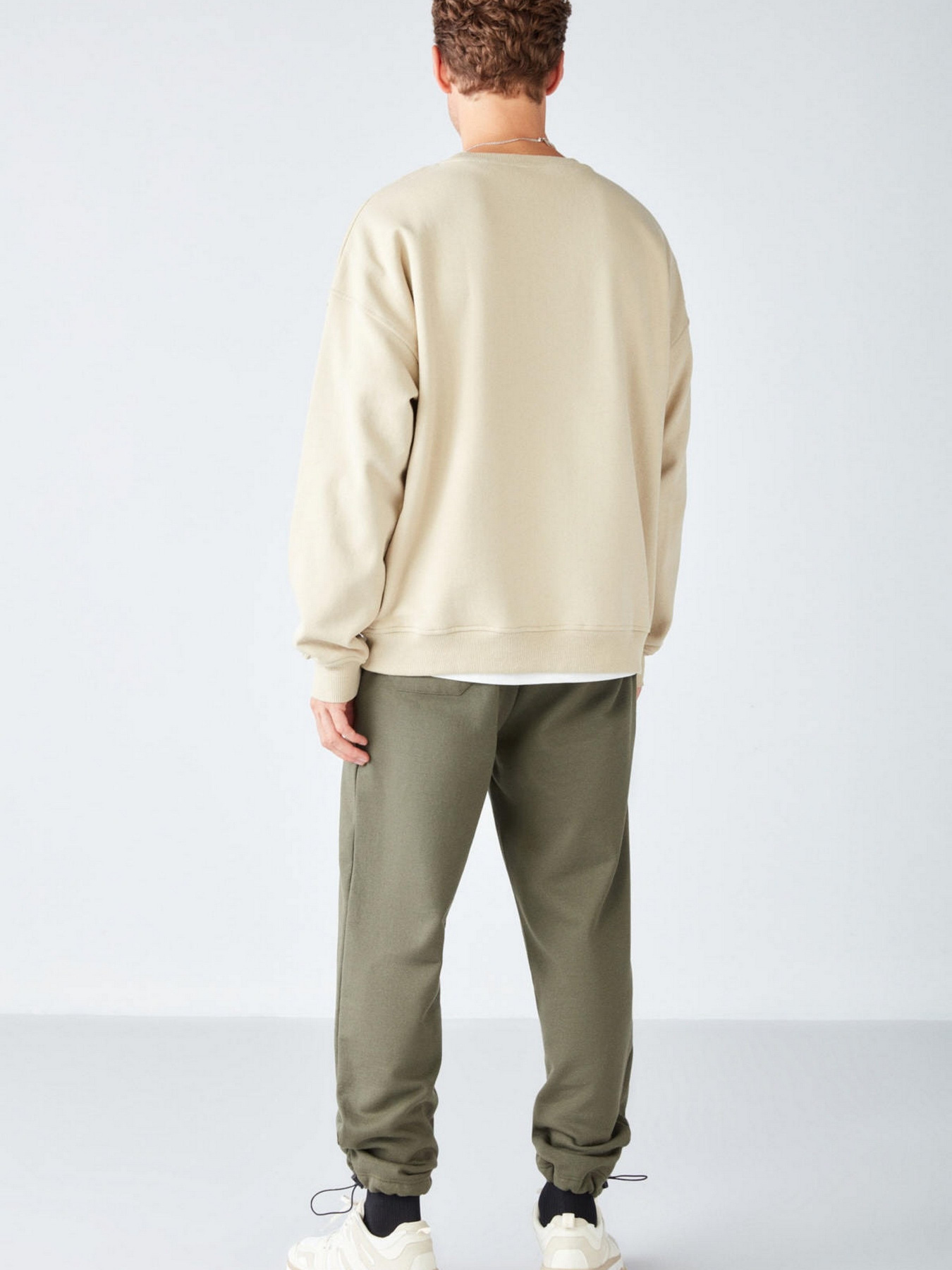 Світшот Grimelange Stephan Модель STEPHAN01092022/Beige Фото