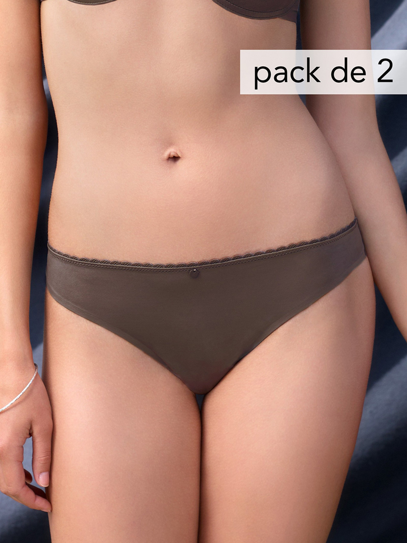 Трусы Gisela модель 417 Жіночі трусики-серый Фото