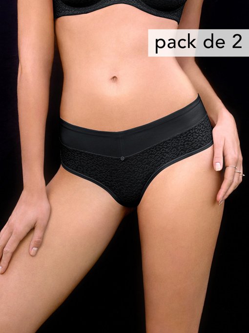 Труси Gisela Модель 422 Жіночі трусики-черный Фото