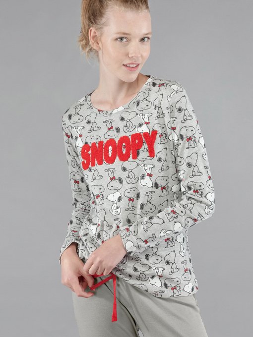 Домашний костюм Gisela модель 21547 Жіночий домашній костюм-принт Фото