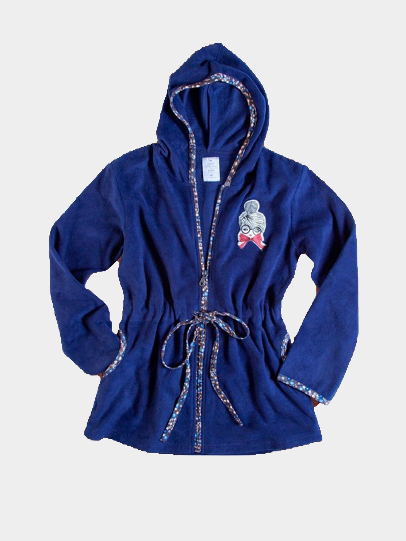 Халат Gisela модель 1422 Жіночий лонгслів-Принт Фото