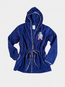 Халат Gisela модель 1422 Жіночий лонгслів-Принт Фото