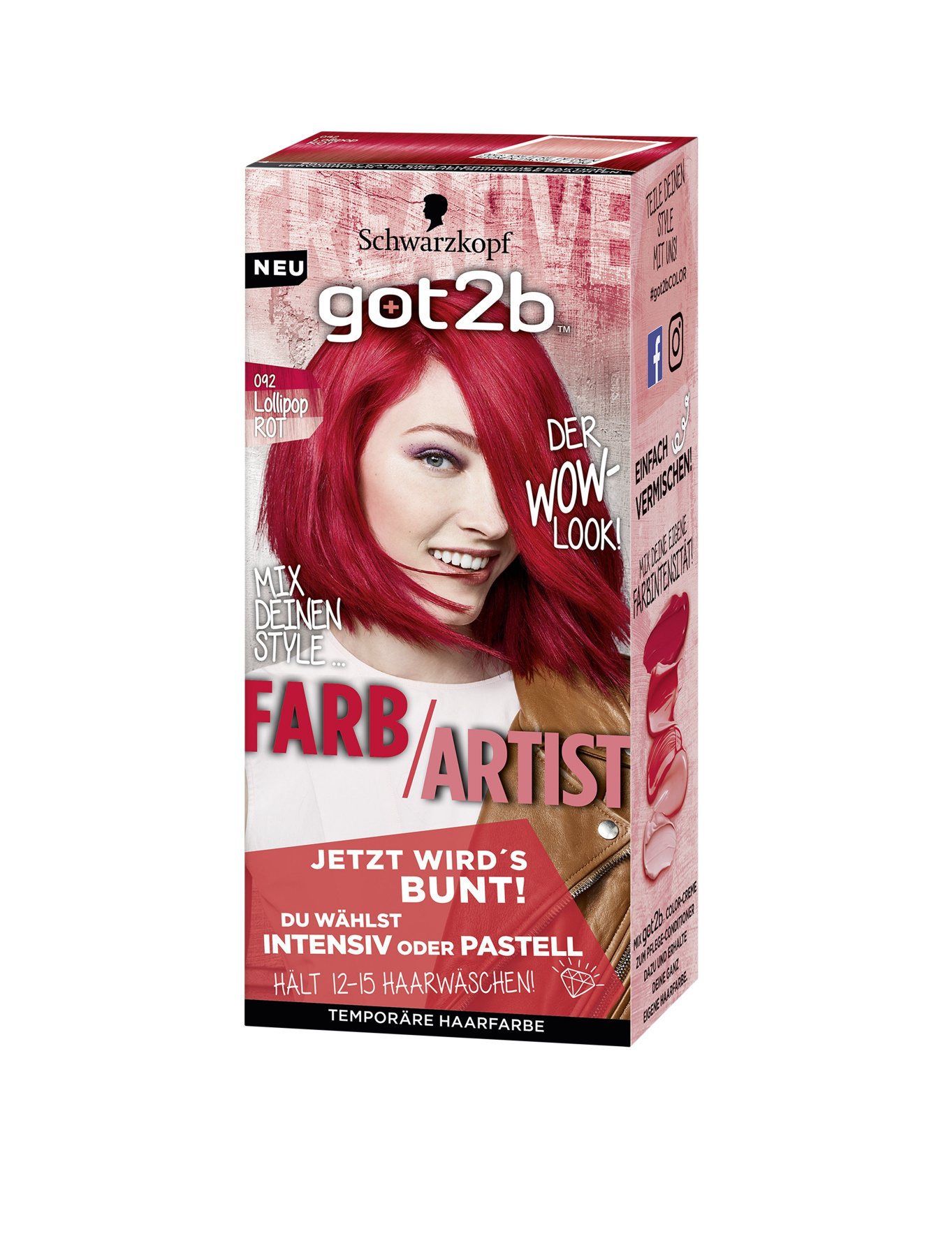 Тонирующая краска для волос Got2b модель 4015100200706 Фото