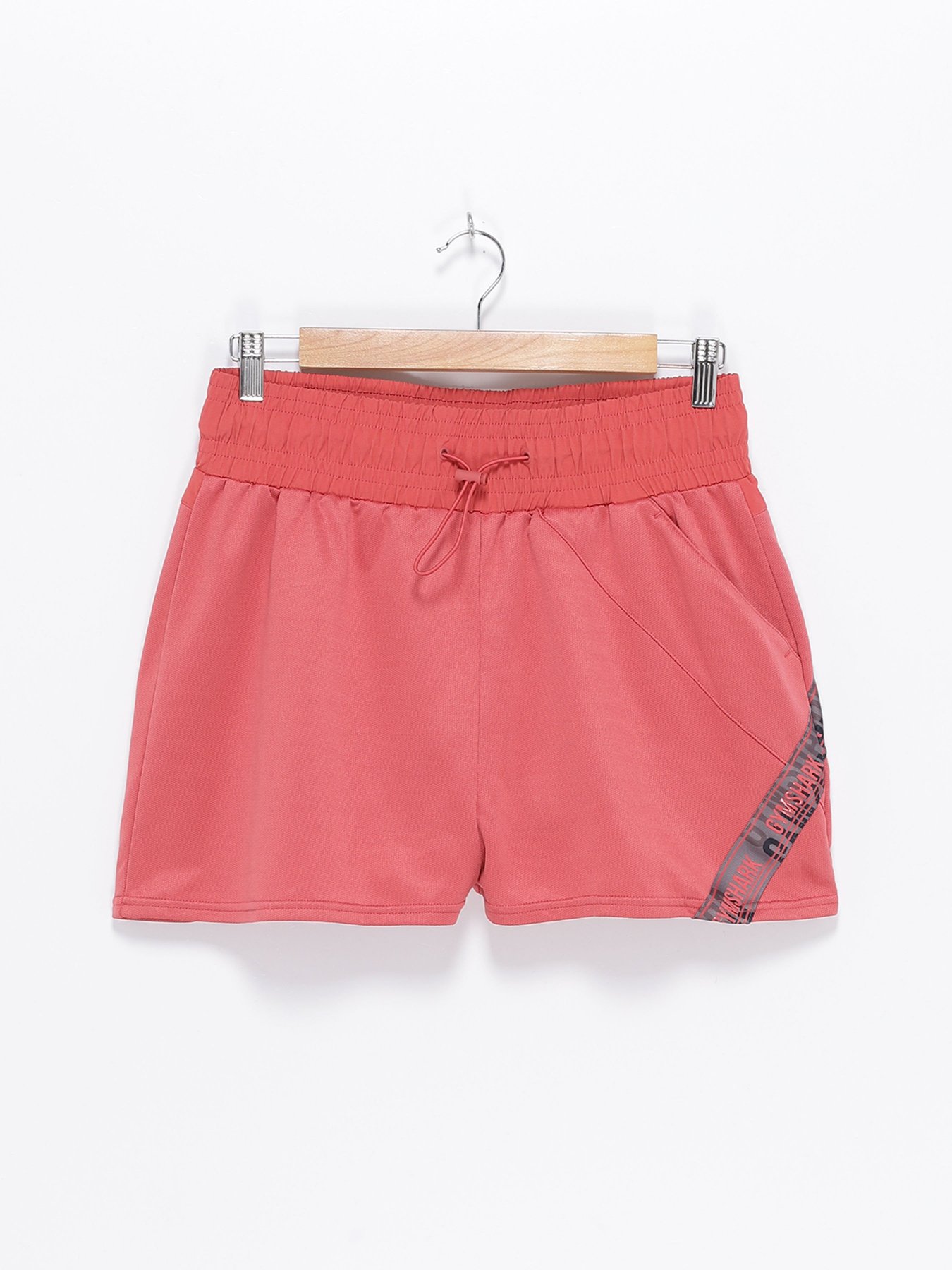 Шорты спортивные Gymshark модель GLSH3153_кораловий Фото