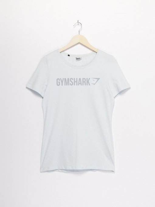Спортивна футболка Gymshark модель GLST010_с.блакитний Фото