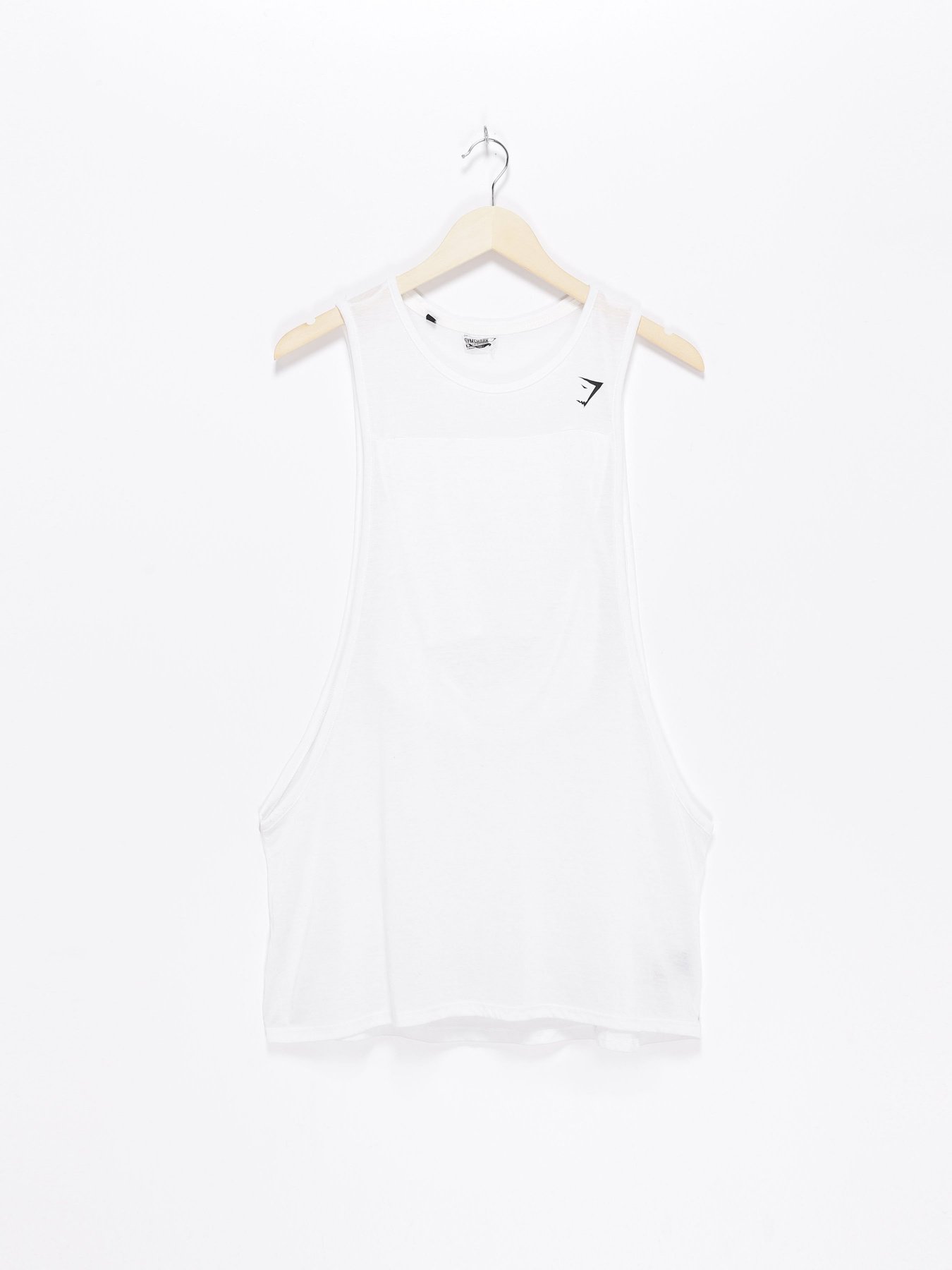 Спортивная майка Gymshark модель GLTK018_білий Фото