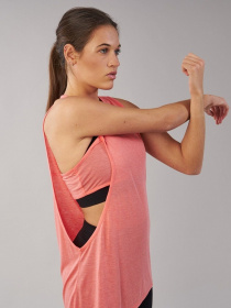 Майка спортивная Gymshark модель GLTK018_кораловий Фото