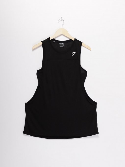 Майка спортивная Gymshark модель GLTK018_чорний Фото