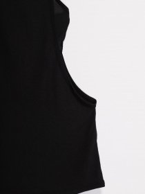 Спортивная майка Gymshark модель GLTK018_чорний Фото